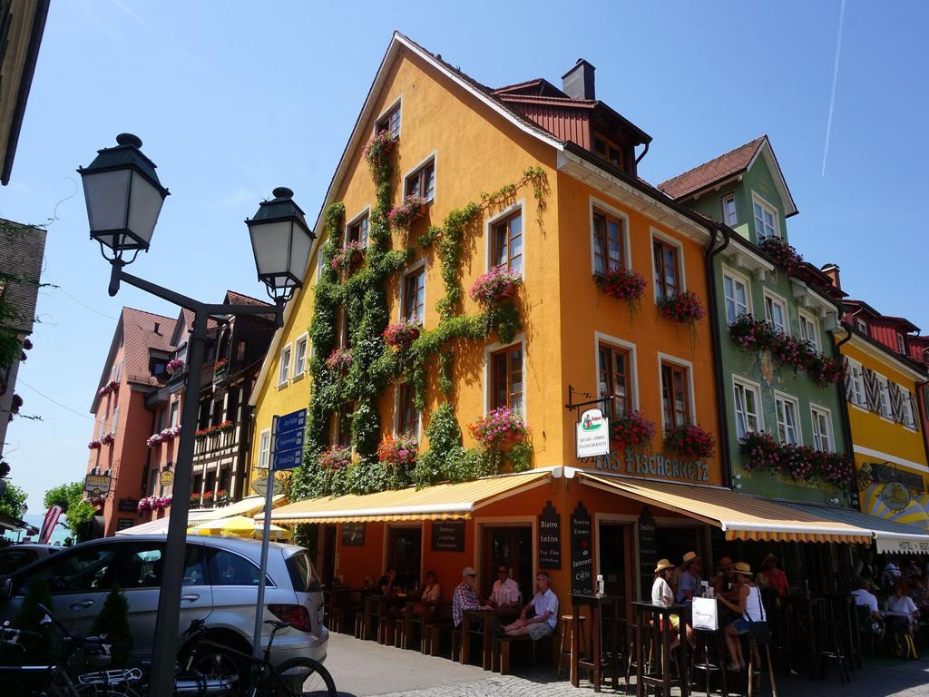 Hotel Pension Ins Fischernetz - Mäntele Meersburg Exterior foto