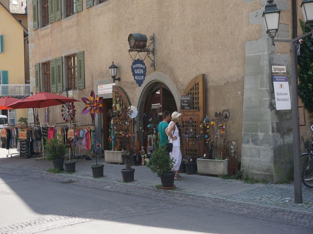 Hotel Pension Ins Fischernetz - Mäntele Meersburg Exterior foto