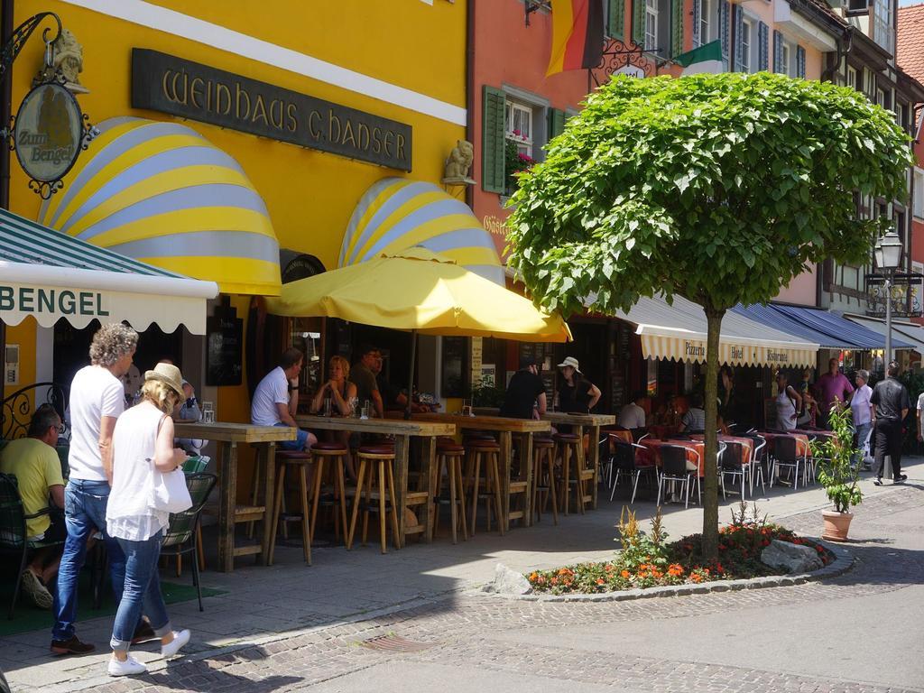 Hotel Pension Ins Fischernetz - Mäntele Meersburg Exterior foto